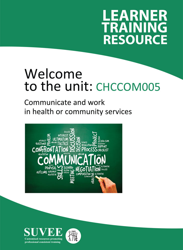 Community services work online course