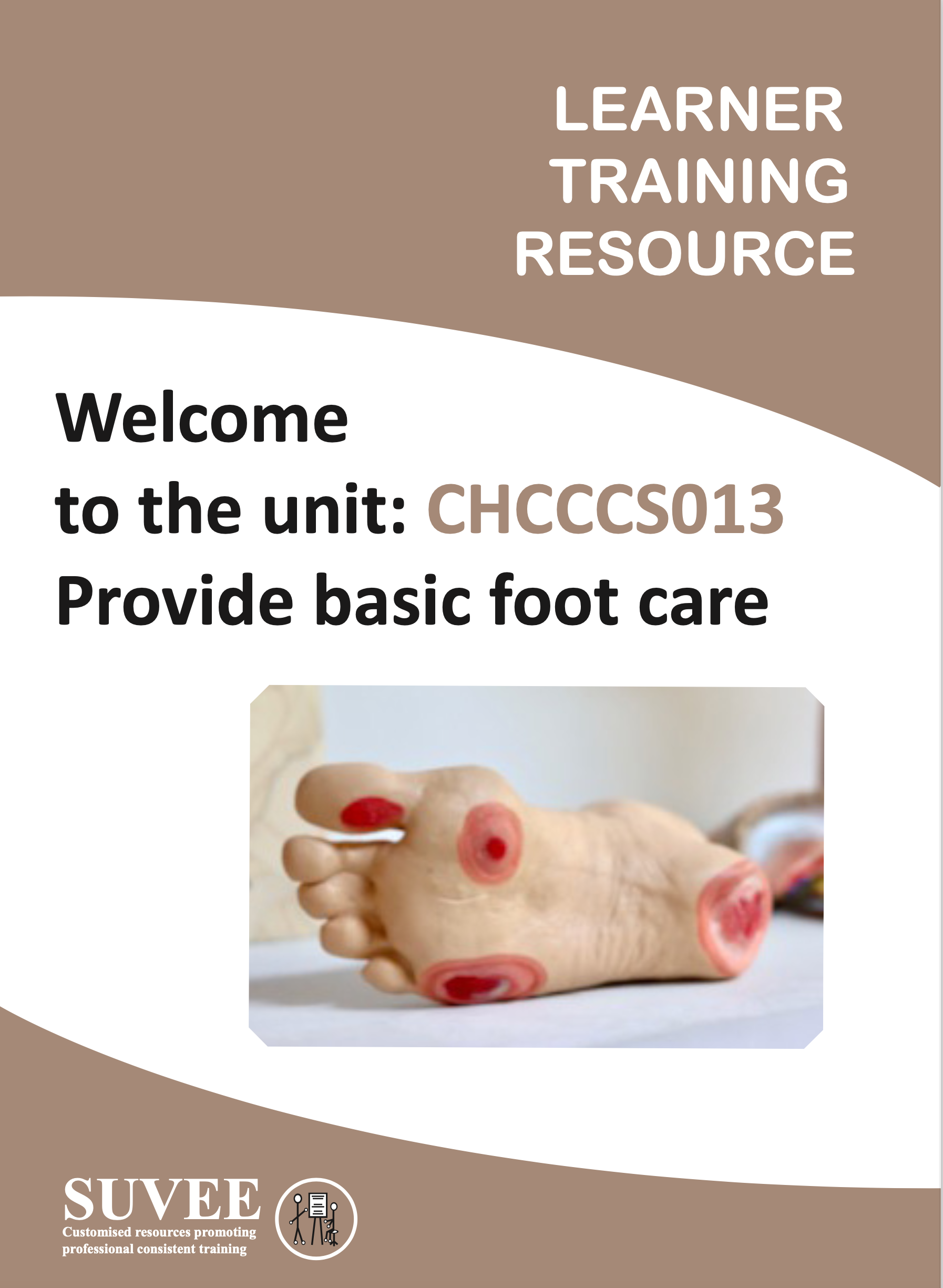 CHCCCS013 Provide Basic Foot Care Suvee Aged Care Training Resources